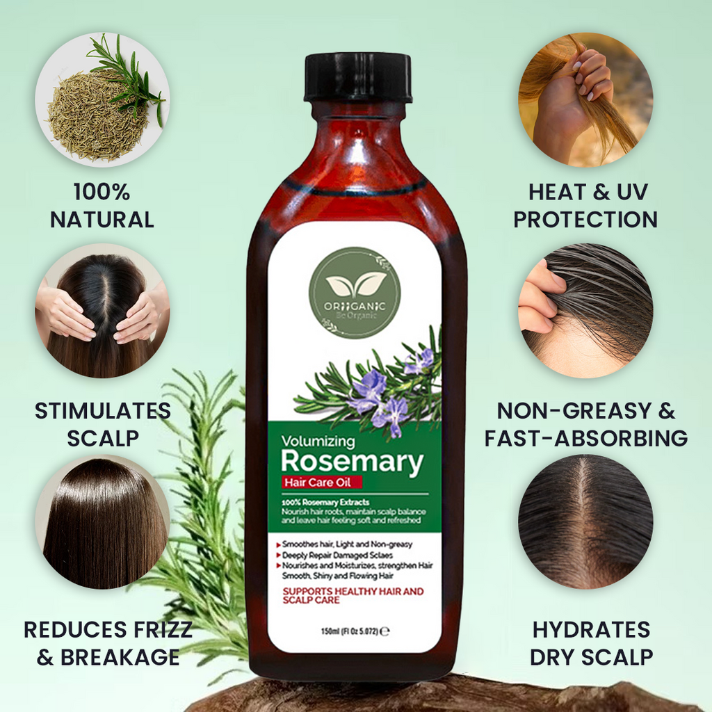 Oriiganic 100% pure rosemary oil 150ml