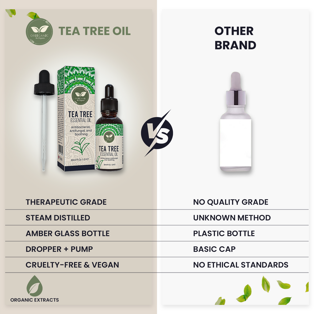 Oriiganic Tea Tree Essential Oil 30ml – 100% Pure & Natural