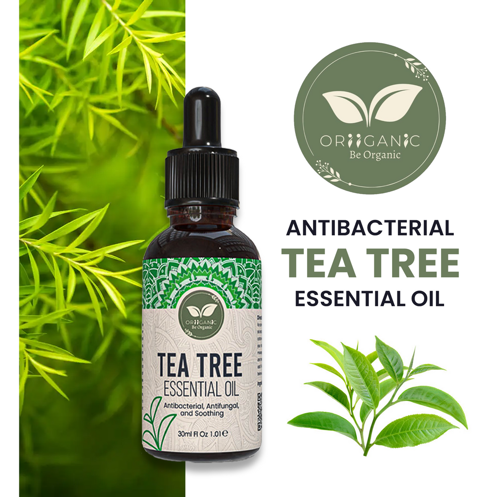 Oriiganic Tea Tree Essential Oil 30ml – 100% Pure & Natural