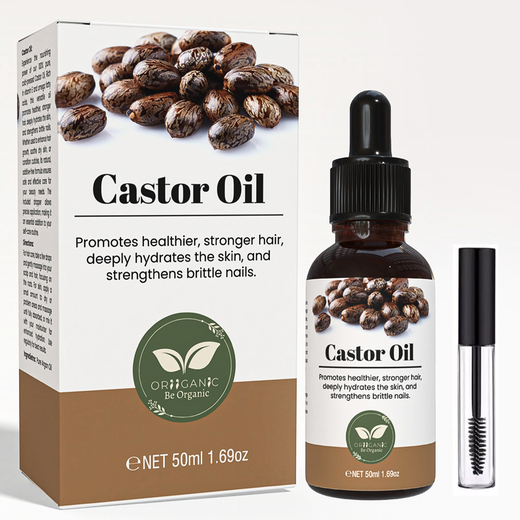 Oriiganic Castor Oil 50ml– 100% Pure & Natural