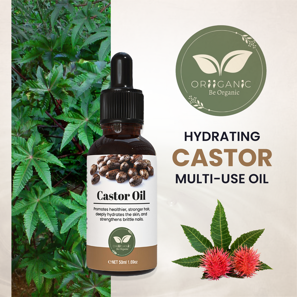 Oriiganic Castor Oil 50ml– 100% Pure & Natural